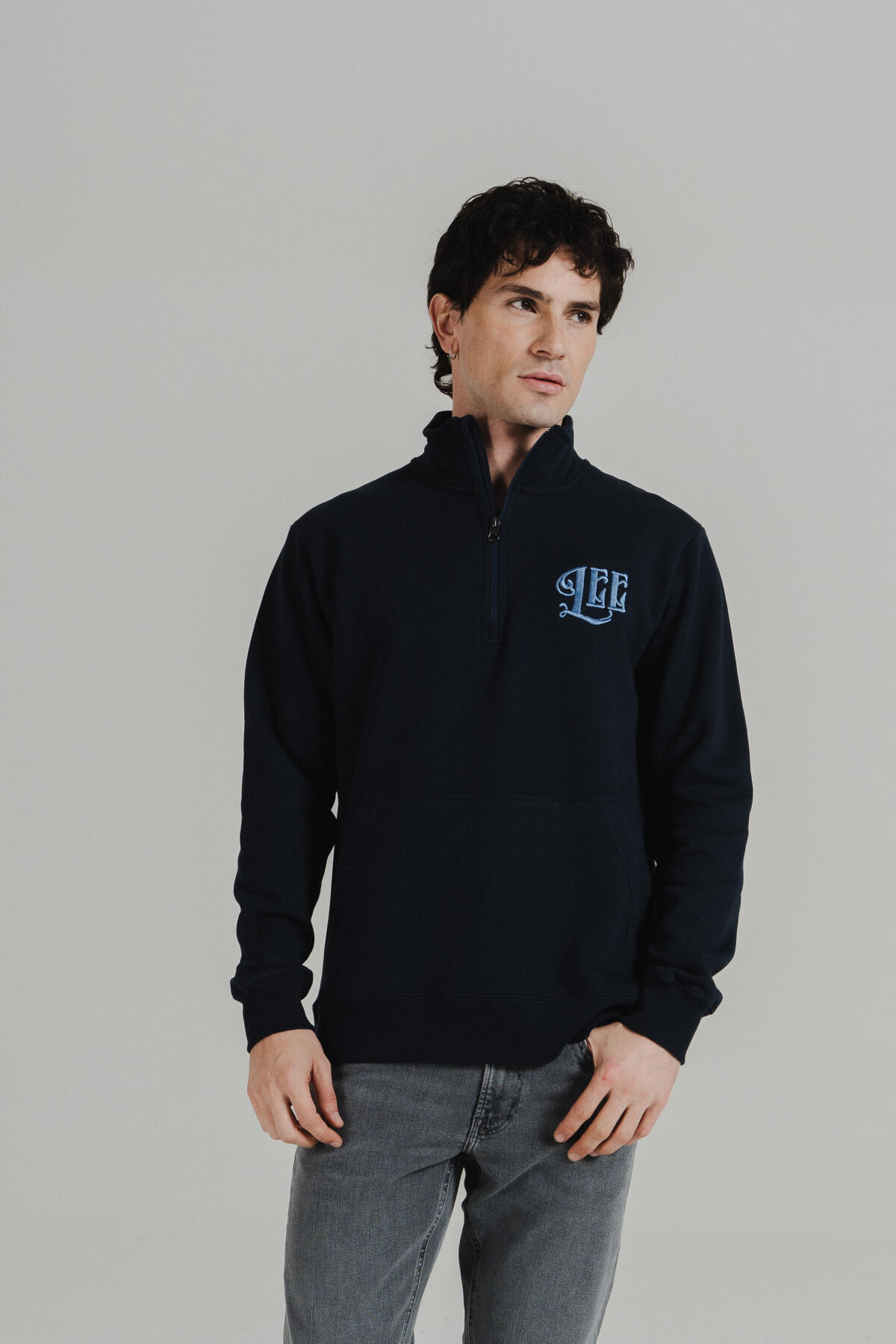 Half Zipper Ornamental Fri