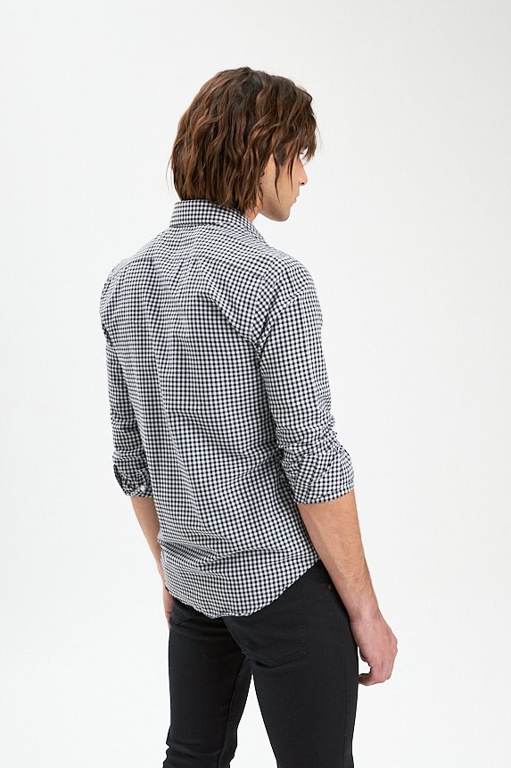 Camisa Jeans Lec Lee Hombre Camisa Azul Hombre Camisa Para Hombre