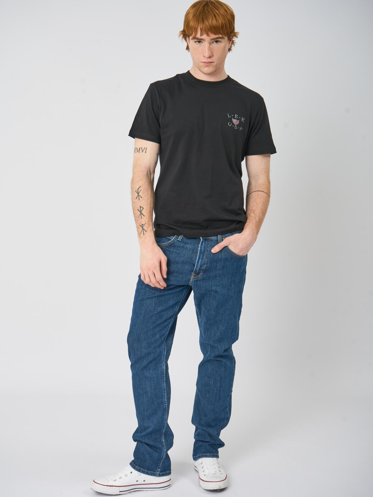 JEAN BKLYN CLAS STRAIGHT DK.STWH
