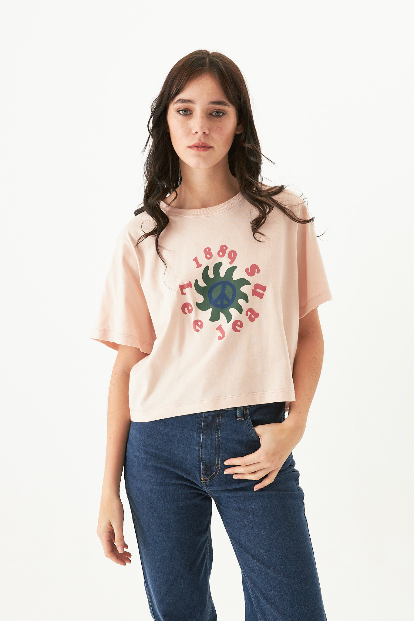 Remera SS Peace Girl